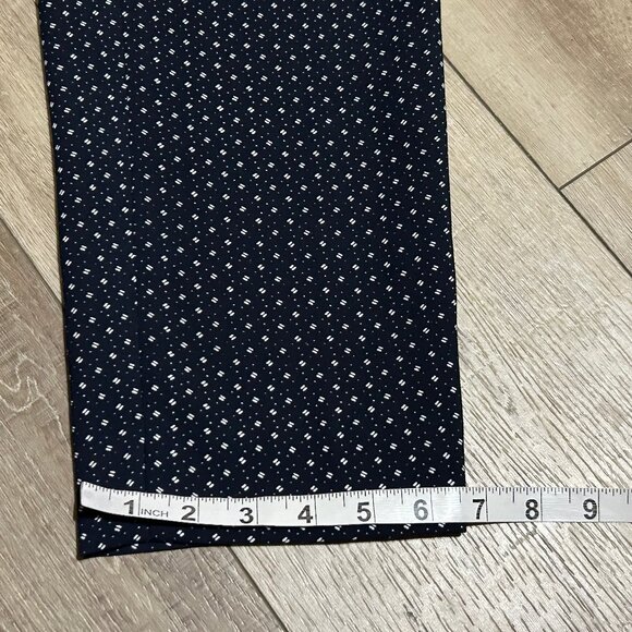 NEW J.CREW Easy Pants in Foulard Navy Print {H6527} Size 4 - Picture 11 of 12